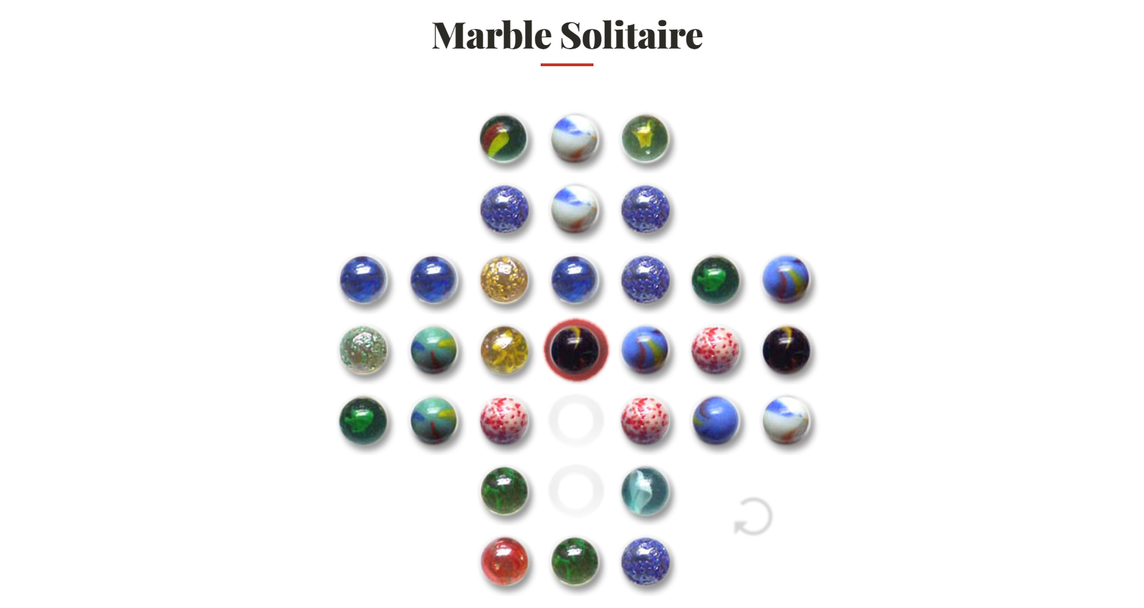 Marble Solitaire
